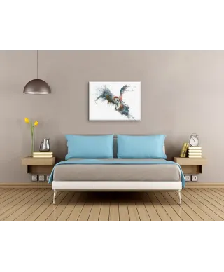 Eric In Flight - Obraz na płótnie