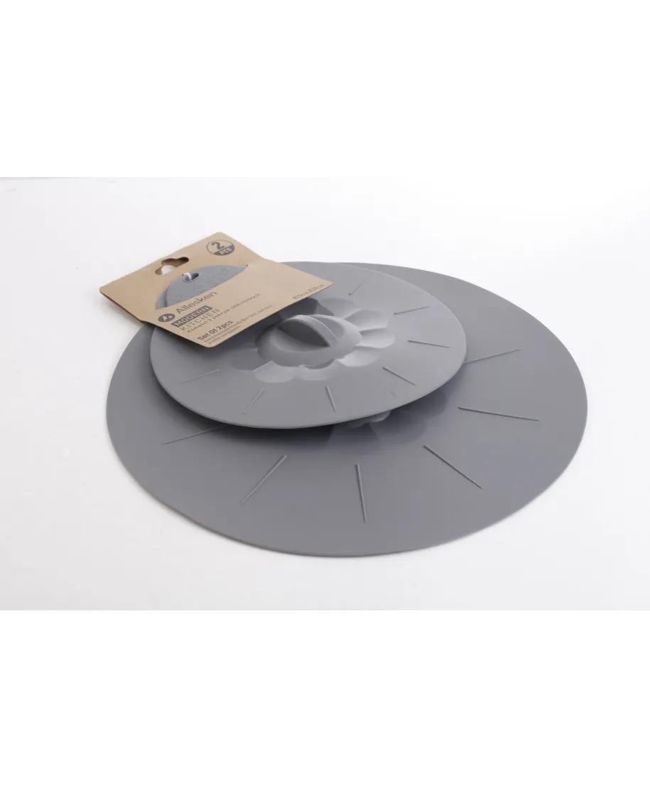 MODERN KITCHEN Komplet 2 pokryw silikonowych 20cm/30cm
