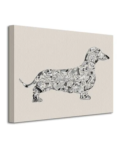 Dachshund - Obraz na płótnie