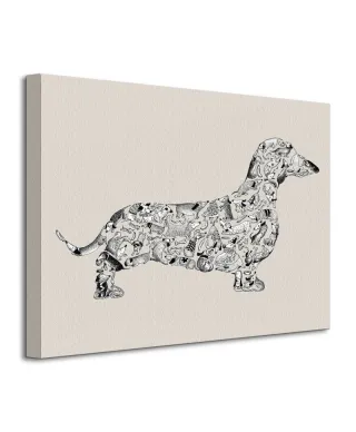 Dachshund - Obraz na płótnie
