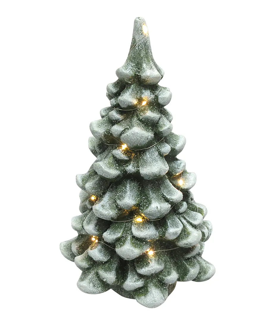 SANTA LILA Figura Choinka LED 26x25xh43cm