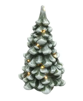 SANTA LILA Figura Choinka LED 26x25xh43cm