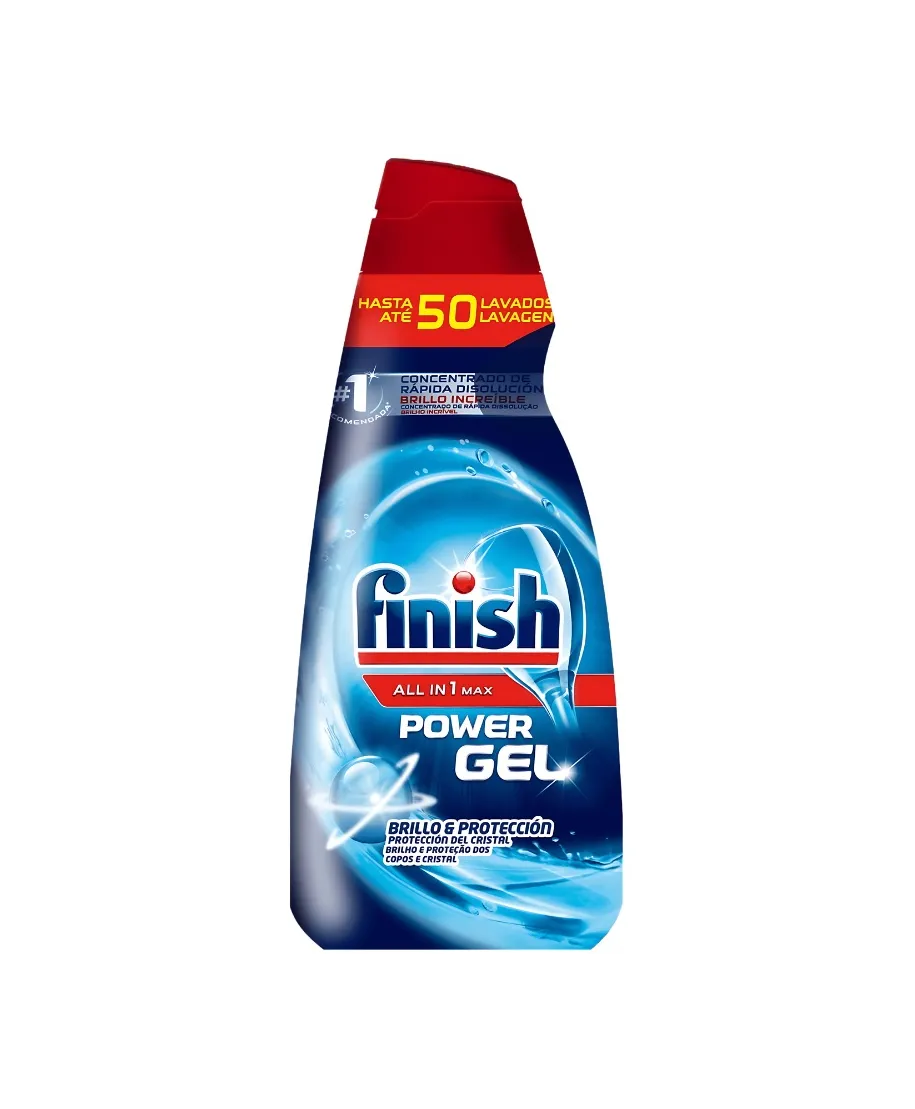 CALGONIT/FINISH Żel do zmywarki 1000mlAll-in-One 50 myć Regular