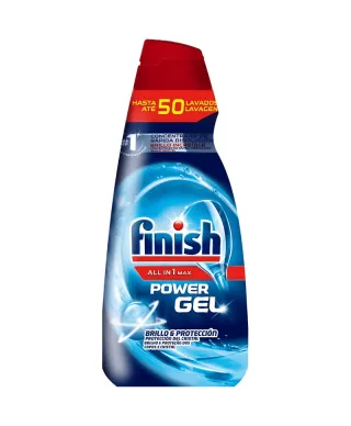CALGONIT/FINISH Żel do zmywarki 1000mlAll-in-One 50 myć Regular
