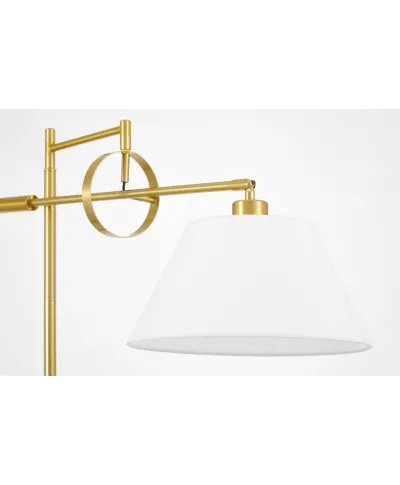 LAMPA NOCNA BIURKOWA MOSIĘŻNO-BIAŁA TURINA