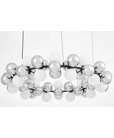 NOWOCZESNA LAMPA WISZĄCA CZARNA SAONA W60