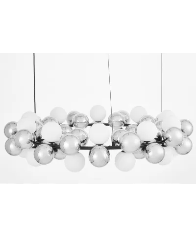 NOWOCZESNA LAMPA WISZĄCA CZARNA SAONA W60