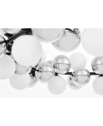 NOWOCZESNA LAMPA WISZĄCA CZARNA SAONA W60