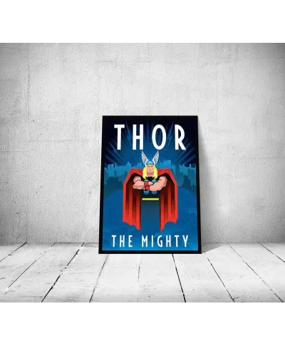 Marvel Deco (Thor) - Obraz na płótnie