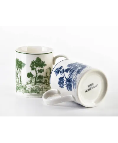 COLORATO Komplet 2 kubków 2x400ml 8x H9,7cm