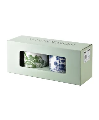 COLORATO Komplet 2 kubków 2x400ml 8x H9,7cm