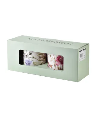 COLORATO Komplet 2 kubków 2x400ml 8x H9,7cm