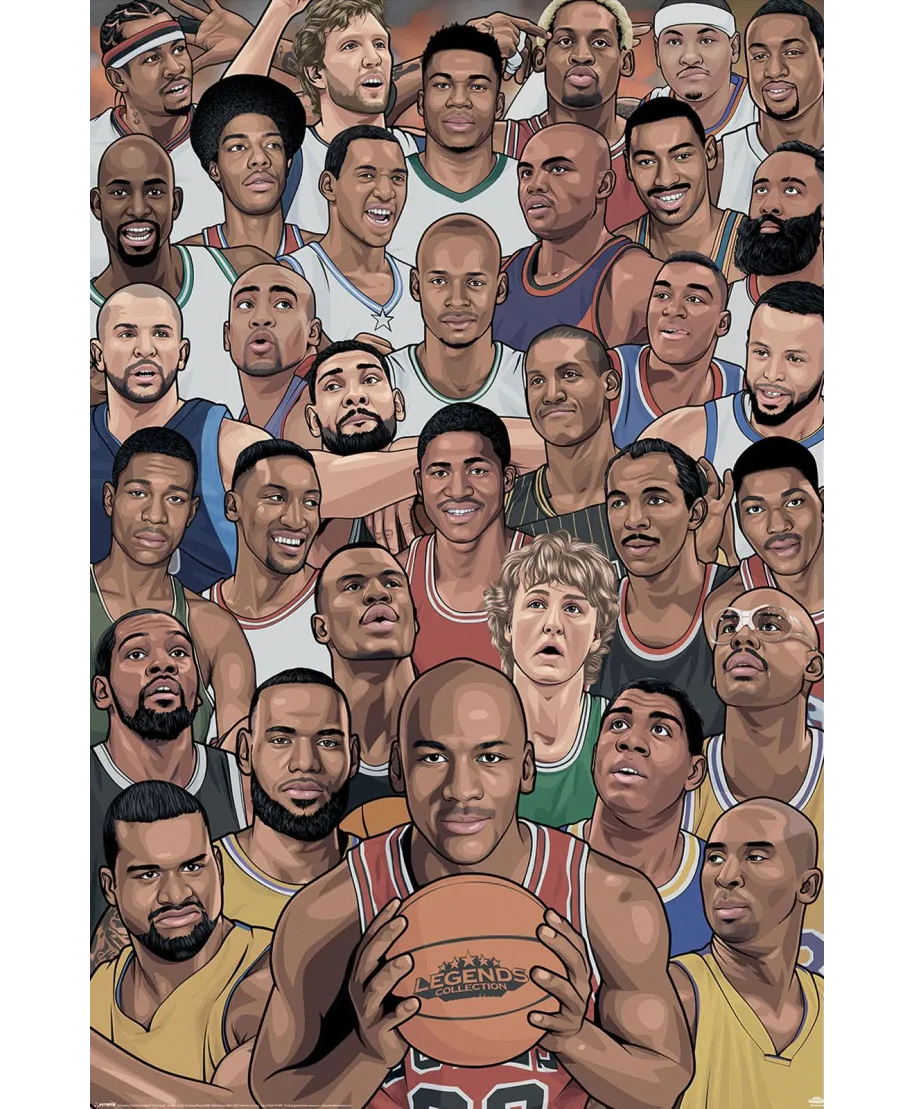 Legends Basketball's Greatest - plakat