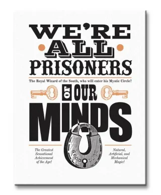 Asintended (Prisoners Of Our Minds) - Obraz na płótnie
