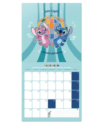 Disney Stitch - kalendarz 2025