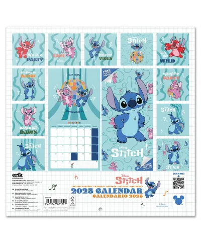 Disney Stitch - kalendarz 2025