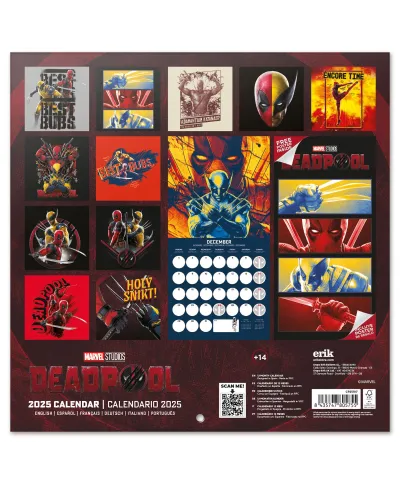Deadpool - kalendarz 2025