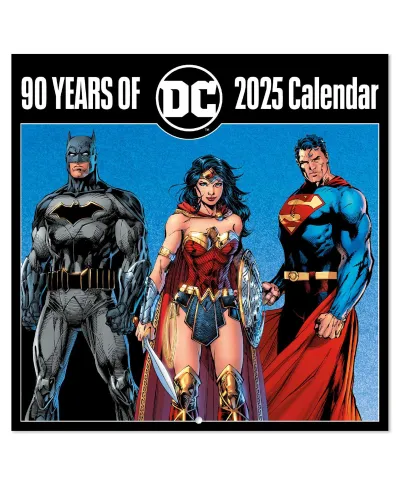 DC Comics 90th Anniversary - kalendarz 2025