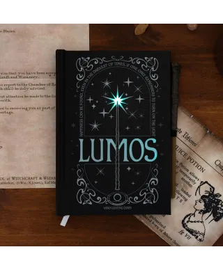 Harry Potter Lumos Maxima - notes A5 z długopisem
