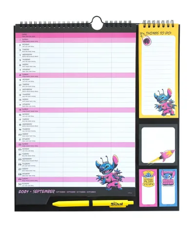 Disney Stitch - planer ścienny 2024/2025