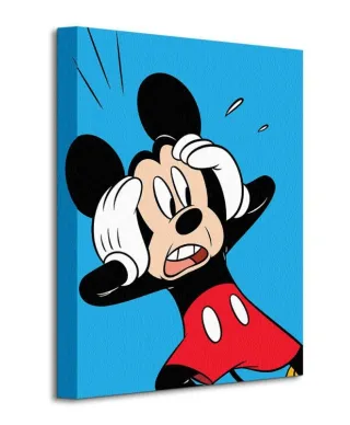 Mickey Mouse (Shocked) - Obraz na płótnie