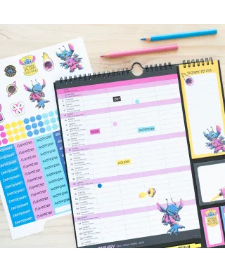 Disney Stitch - planer ścienny 2024/2025