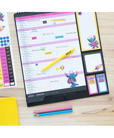 Disney Stitch - planer ścienny 2024/2025