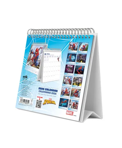 Marvel Spiderman - biurkowy kalendarz 2025