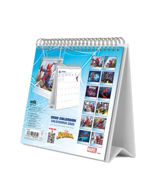 Marvel Spiderman - biurkowy kalendarz 2025