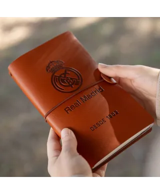 Real Madrid - notes skórzany
