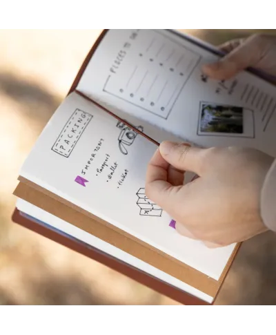 Real Madrid - notes skórzany