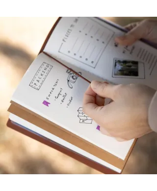 Real Madrid - notes skórzany