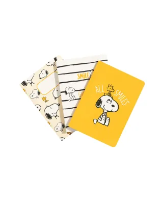Snoopy Lazy Day - 3 zeszyty A6