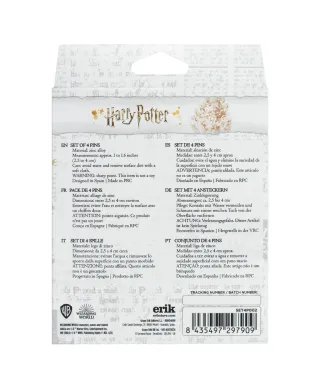 Harry Potter Hogwarts Houses - zestaw 4 przypinek