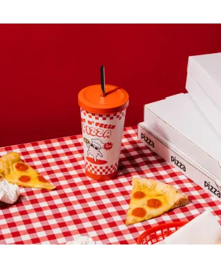 Ketnipz - kubek ze słomką