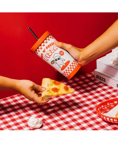 Ketnipz - kubek ze słomką