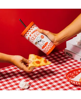 Ketnipz - kubek ze słomką