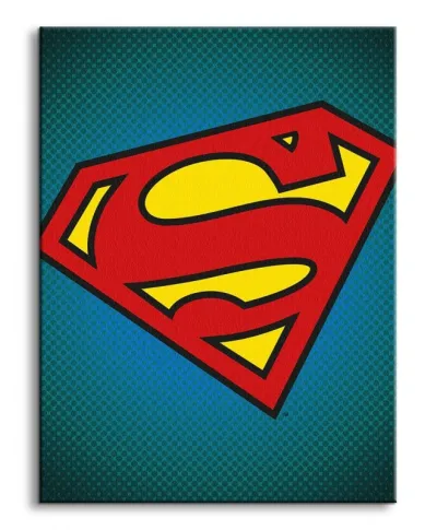 Dc Comics (Superman Symbol) - Obraz na płótnie