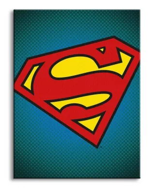 Dc Comics (Superman Symbol) - Obraz na płótnie