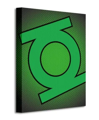 Dc Comics (Green Lantern Symbol) - Obraz na płótnie