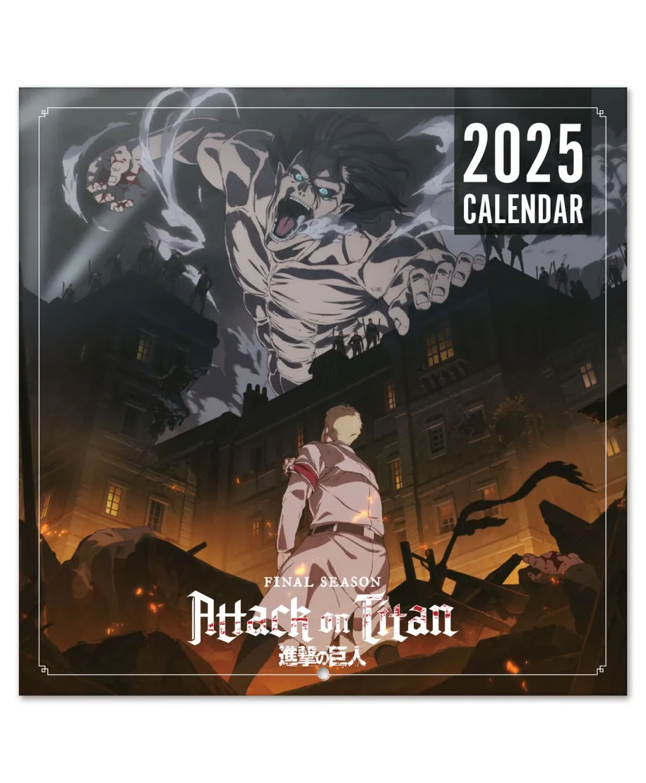Attack On Titan - kalendarz 2025
