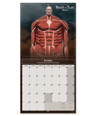Attack On Titan - kalendarz 2025