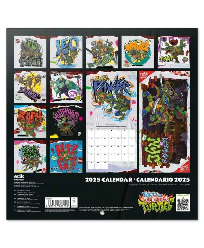 Ninja Turtles - kalendarz 2025