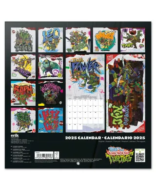 Ninja Turtles - kalendarz 2025