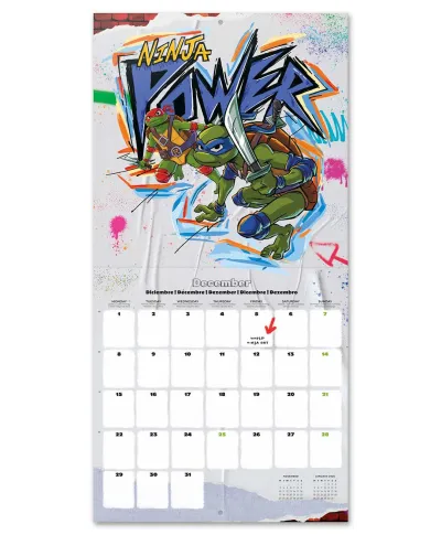 Ninja Turtles - kalendarz 2025