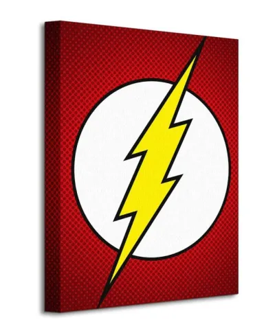 Dc Comics (The Flash Symbol) - Obraz na płótnie