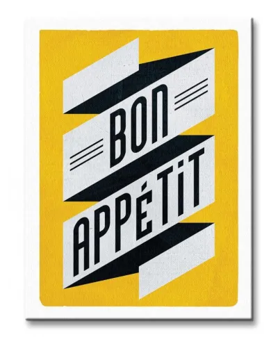Bon Appetit - Obraz na płótnie