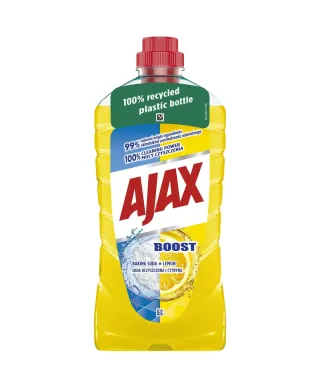 AJAX Płyn 1L do podłóg BOOST SODA&CYTRYNA