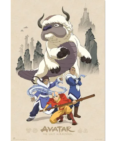 Avatar The Legend Of Aang - plakat
