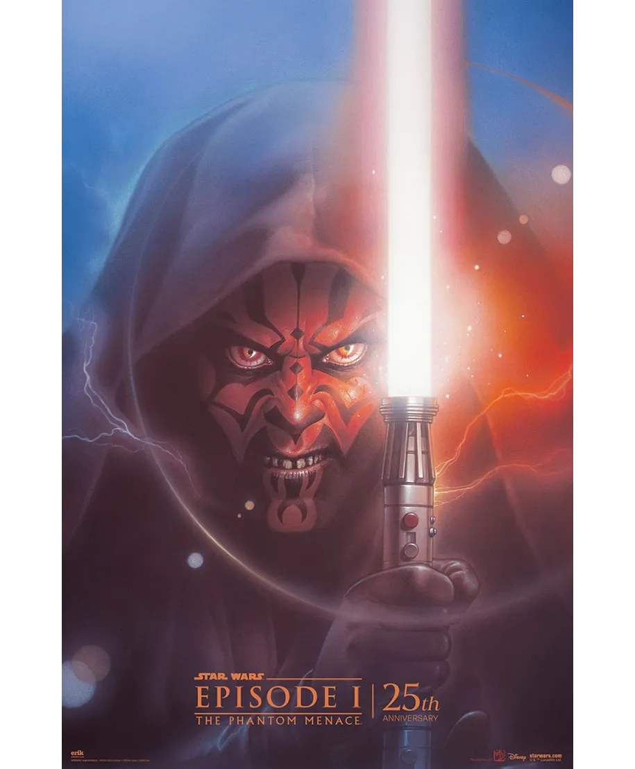 Star Wars The Phantom Menace - plakat